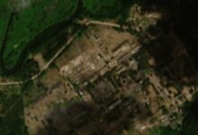 Photo of На снимках из космоса видны новые объекты на военной базе в Беларуси. Это может быть связано с ЧВК «Вагнер»