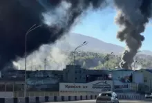 Photo of Третья атака за две недели. В Туапсе снова горит нефтеперерабатывающий завод
