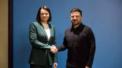 Photo of Тихановская встретилась с Зеленским в Киеве, на войне в Украине погиб разгонявший протесты ОМОНовец. Главное в Беларуси за неделю