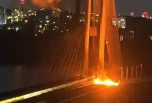 Photo of Южный мост Киева атакуют российские дроны. Могут ли они перерезать его ванты и насколько все опасно?